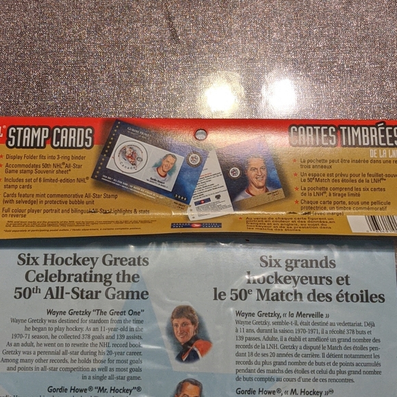 Price ⬇️ Brand new in bag 2000 NHL stamp cards - Picture 4 of 4